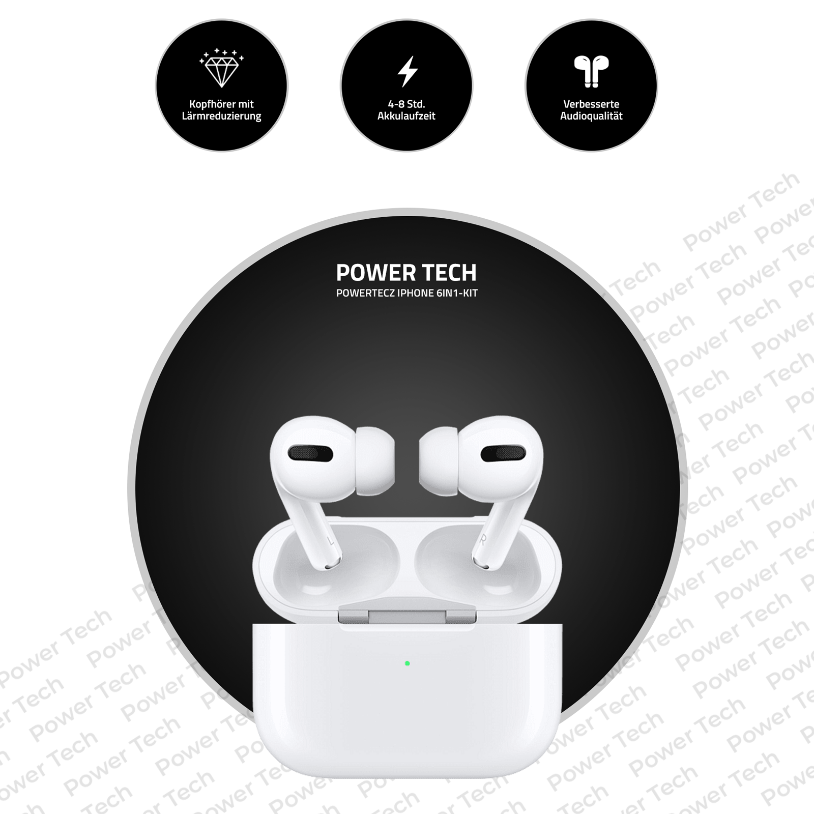 Powertecz Iphone 6in1-Kit