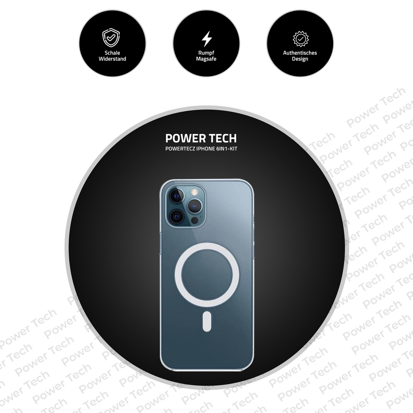 Powertecz Iphone 6in1-Kit