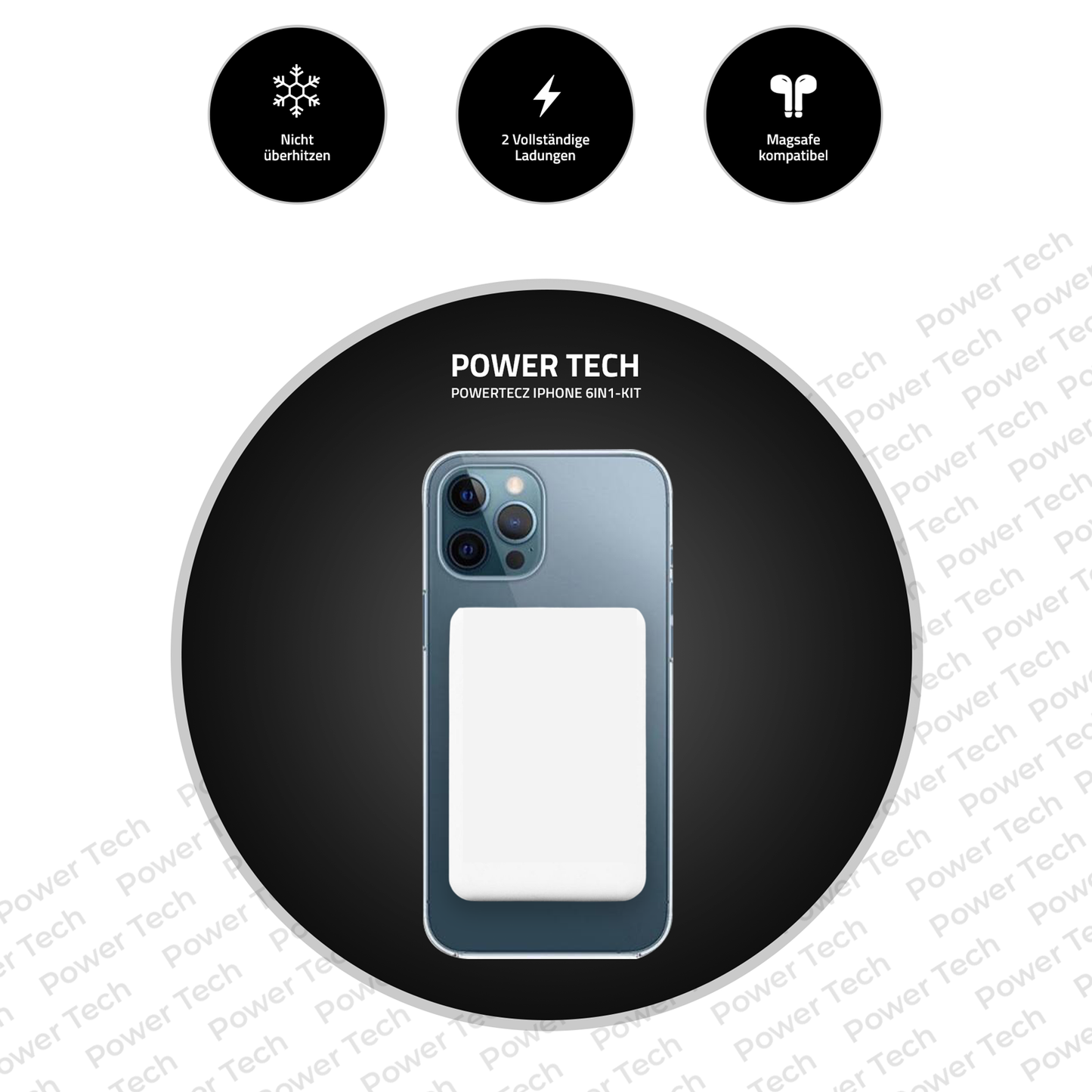 Powertecz Iphone 6in1-Kit